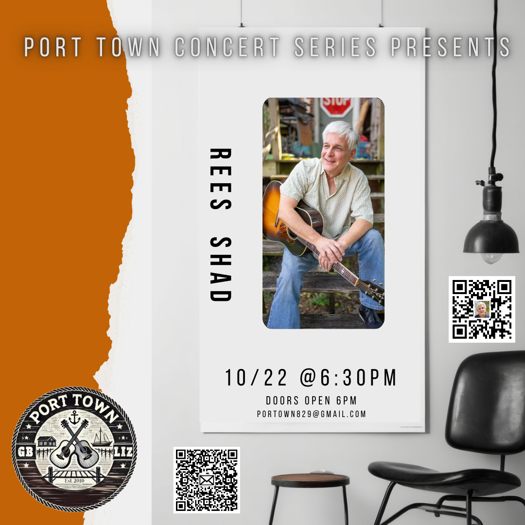 Port Town Concert Series Presents Rees Shad